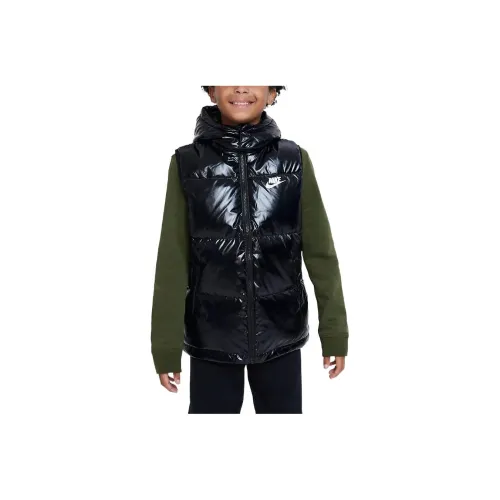 NIKE Черные Детские Жилеты