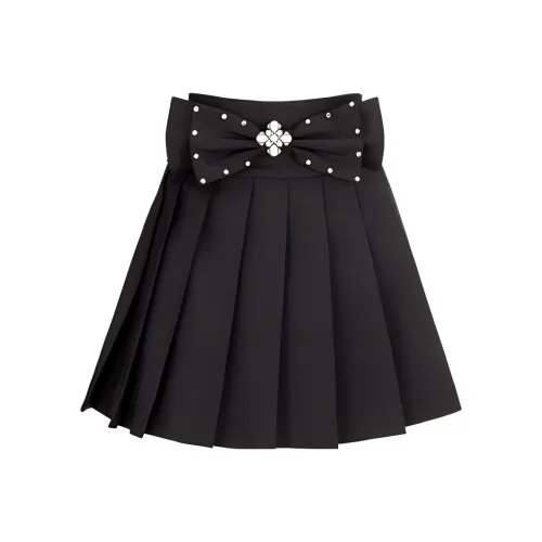 AIVEI Повседневные короткие юбки Женские Черный