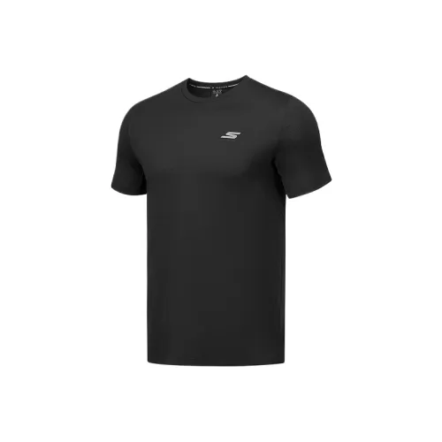 Skechers GODRI Comfortable Sports Collection Т-рубашка Мужская Угольный Черный