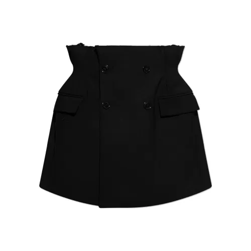 Vetements FW24 Повседневные короткие юбки Женские Черный