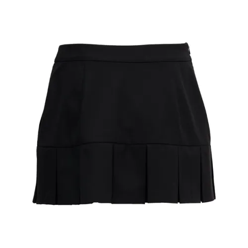 AS DALIO Повседневные короткие юбки Женские Черный