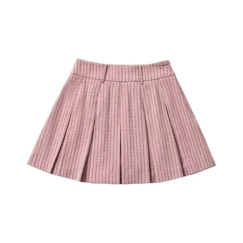 DEAR DEER PUFF Повседневная короткая юбка женская розовая