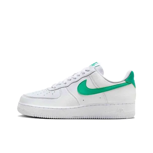 Nike Air Force 107 Slip-resistant Abrasion-resistant Low Top Скейтборд Кроссовки Женские Белый Зеленый