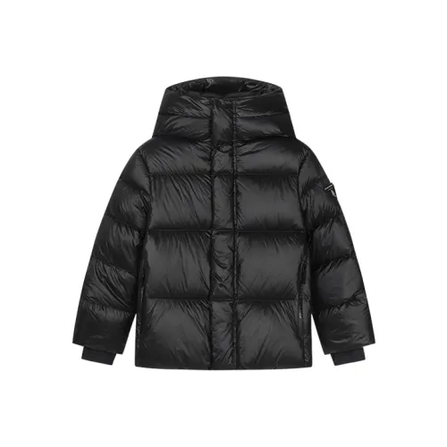 Hush Puppies Алмазный черный Школьный возраст Пуховые куртки