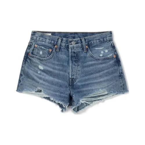 Levi's Джинсовые шорты Женские Blue