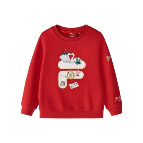 FILA KIDS x Cath Kidston Толстовка Легендарный красный для детей 3-7 лет