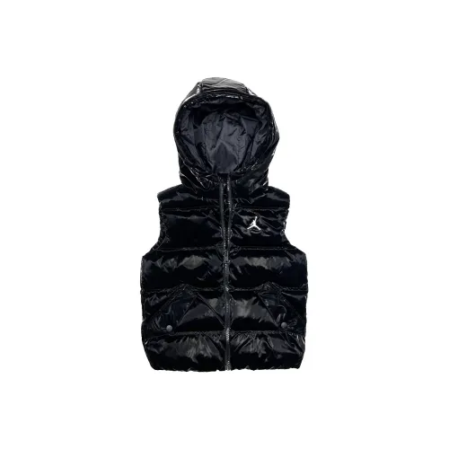 Джордан Пуховый жилет Черный Подростки