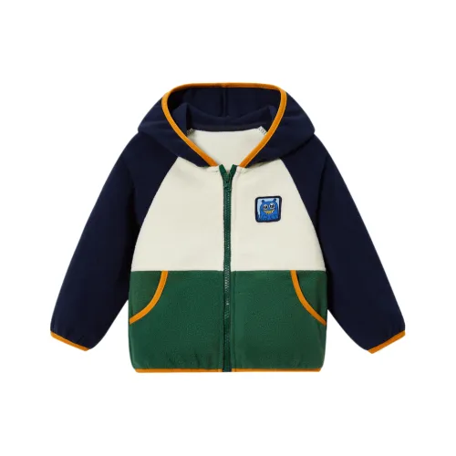 Куртки и пальто темно-синие для детей 3-7 лет