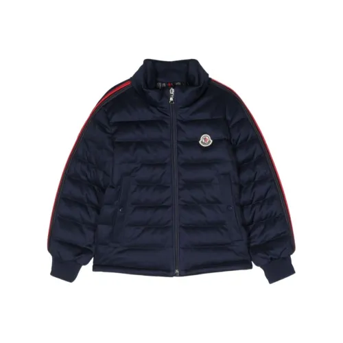 Moncler Куртки и Пальто Морской Синий Детский