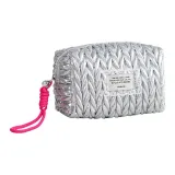 Серебряная сумка-подушка