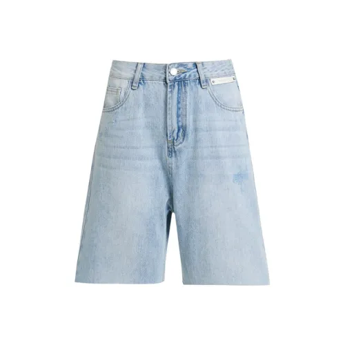 OROI Светло-синие FIVE Minute Женские Джинсовые Шорты