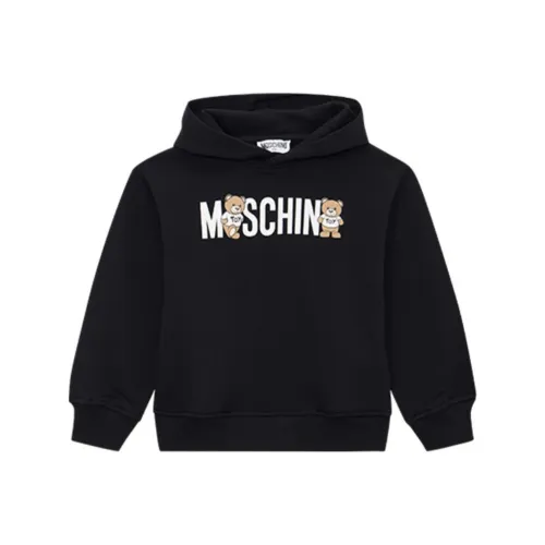 MOSCHINO Тедди Черный Детский Сад Свитшот