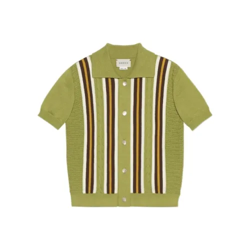 GUCCI Зеленый Kids Свитеры