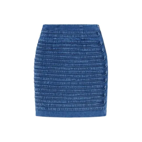 VERSACE FW24 Повседневные короткие юбки Женские Blue