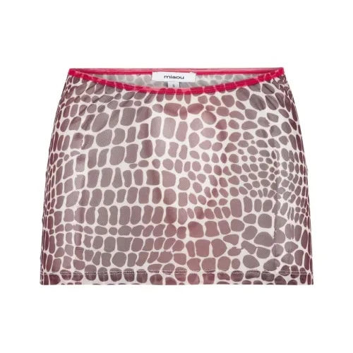 Miaou Elektra Юбка Повседневная Короткая Юбка Женская Многоцветная