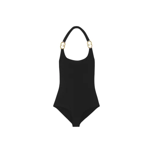 GUCCI Черные Женские Ван-Пис Купальники