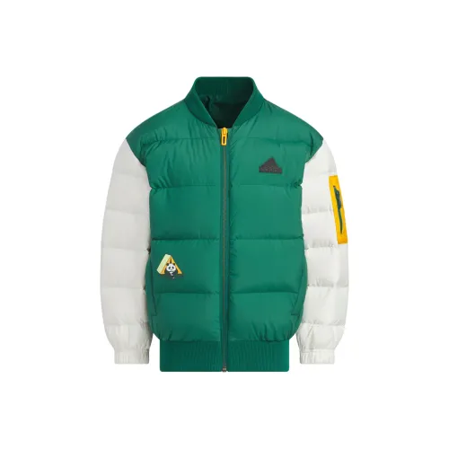 Adidas Куртки и Пальто Спортивная одежда Лесной зеленый Детский возраст 3-7 лет
