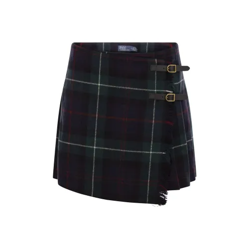 Polo Ralph Lauren Повседневные короткие юбки Женские Черный