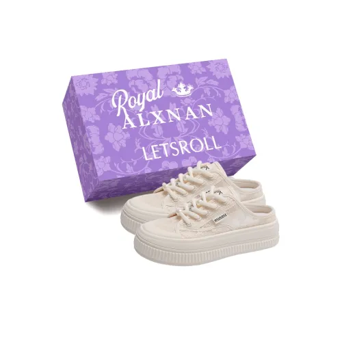 ALXNAN Домашние тапочки Женские Ecru