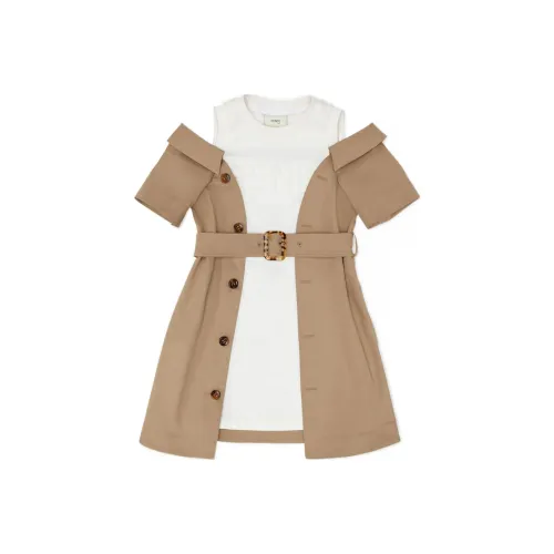 FENDI Умбра Kids Платья