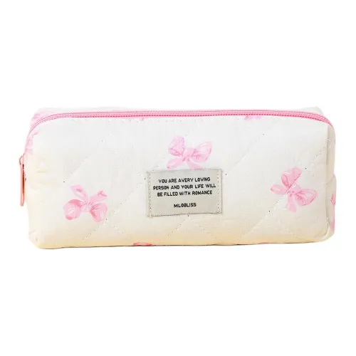 MILO BLISS Минималистский стиль Милый Бант Косметика Мешок для хранения Портативный