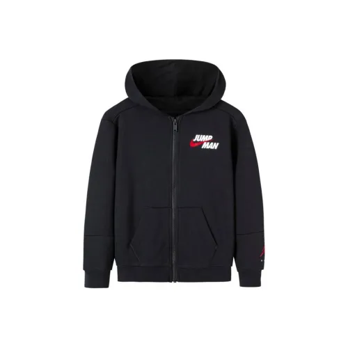 Nike Толстовка Глубокий Черный Детский