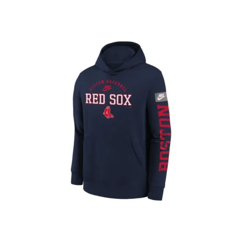 Свитшот Nike x MLB Темно-синий Подростки