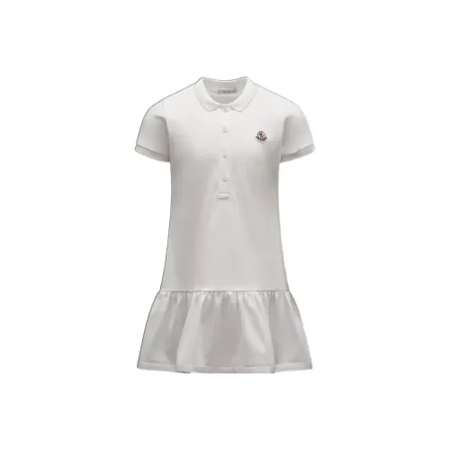 MONCLER Белые Детские Платья