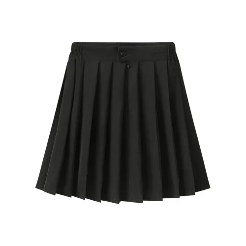 Aimilian Повседневные короткие юбки Женские Черный