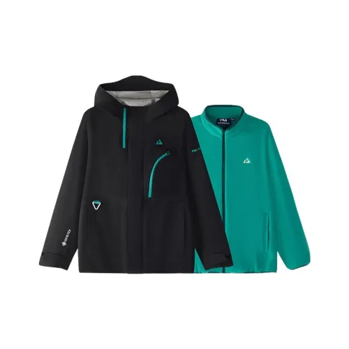 FILA KIDS x Dunhuang Museum Совместный бренд Куртка 2 предмета Комплект Темно-черный Подростки