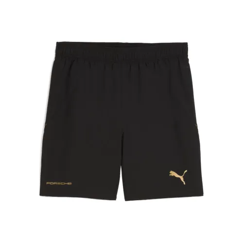 PUMA Porsche Legacy 911Spirit Football Шорты Мужские DRYCELL Футбол Низ Оливково-зеленый