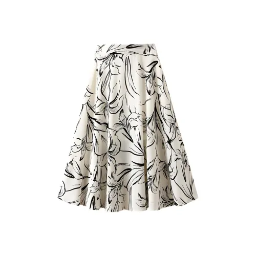 Benhou Повседневный Длинный Юбка Женские