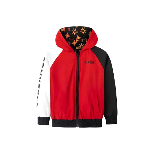 Конверс Куртки Пальто Преппи Красный Подростки