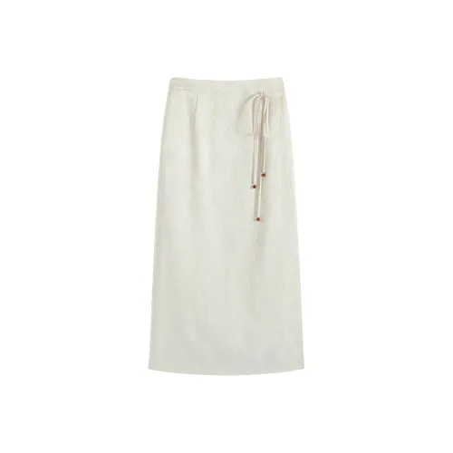 Famanxuan Повседневный Длинный Юбка Женские Тубероза