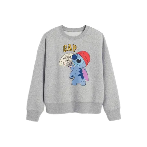 GAP x Stitch Толстовка Серого цвета для детей