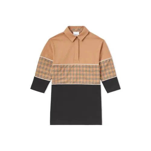 Burberry Платье FW22 CAMEL Детское
