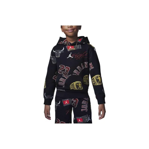 Джордан Черный Kids Свитшоты