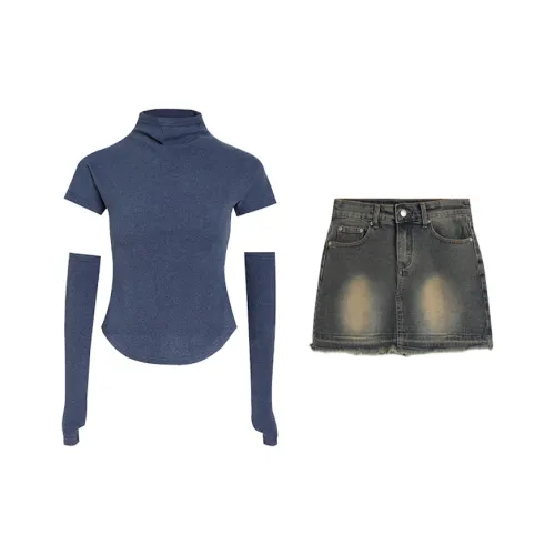 Комплект с юбкой Ice Cream And Whale для женщин