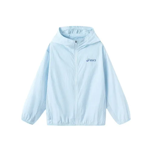 Asics Куртка Sports Performance Светло-Синий Подростки