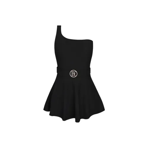 BALNEAIRE Модные черные женские платья и юбки для плавания