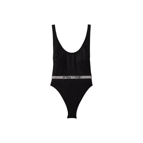 Victoria's Secret Черные Женские Ван-Пис Купальники