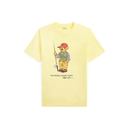 Polo Ralph Lauren T-рубашка для мальчиков желтая детская