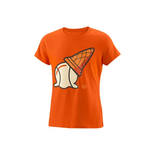 Wilson Апельсин Kids T-рубашки