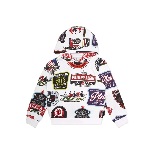 PHILIPP PLEIN Белый Kids Свитшоты