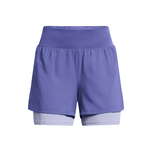Under Armour Фиолетовые Женские Спортивные Шорты