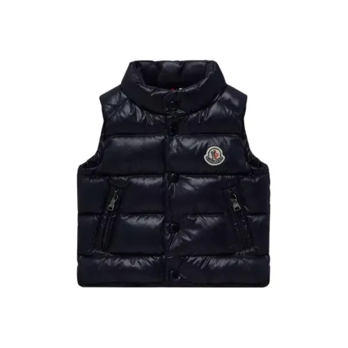 Moncler Детская одежда Bernard Пуховые куртки Жилет Жилет Малыш Морской синий
