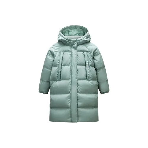 Конверс Пуховик Горохово-зеленый Подростки