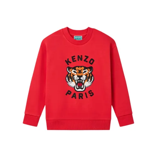 KENZO Красный Kids Свитшоты