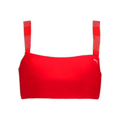PUMA Haut de bikini Красный Женские Бикини
