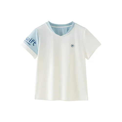 SWIFT Паровой белый Kids T Рубашки